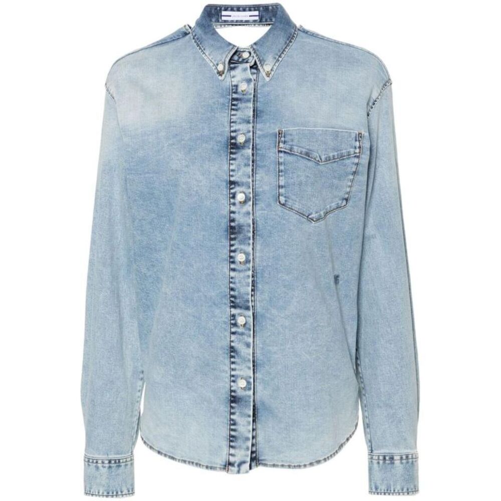 JACOB COHEN Denim Shirt Women LIGHT BLUE Shirts